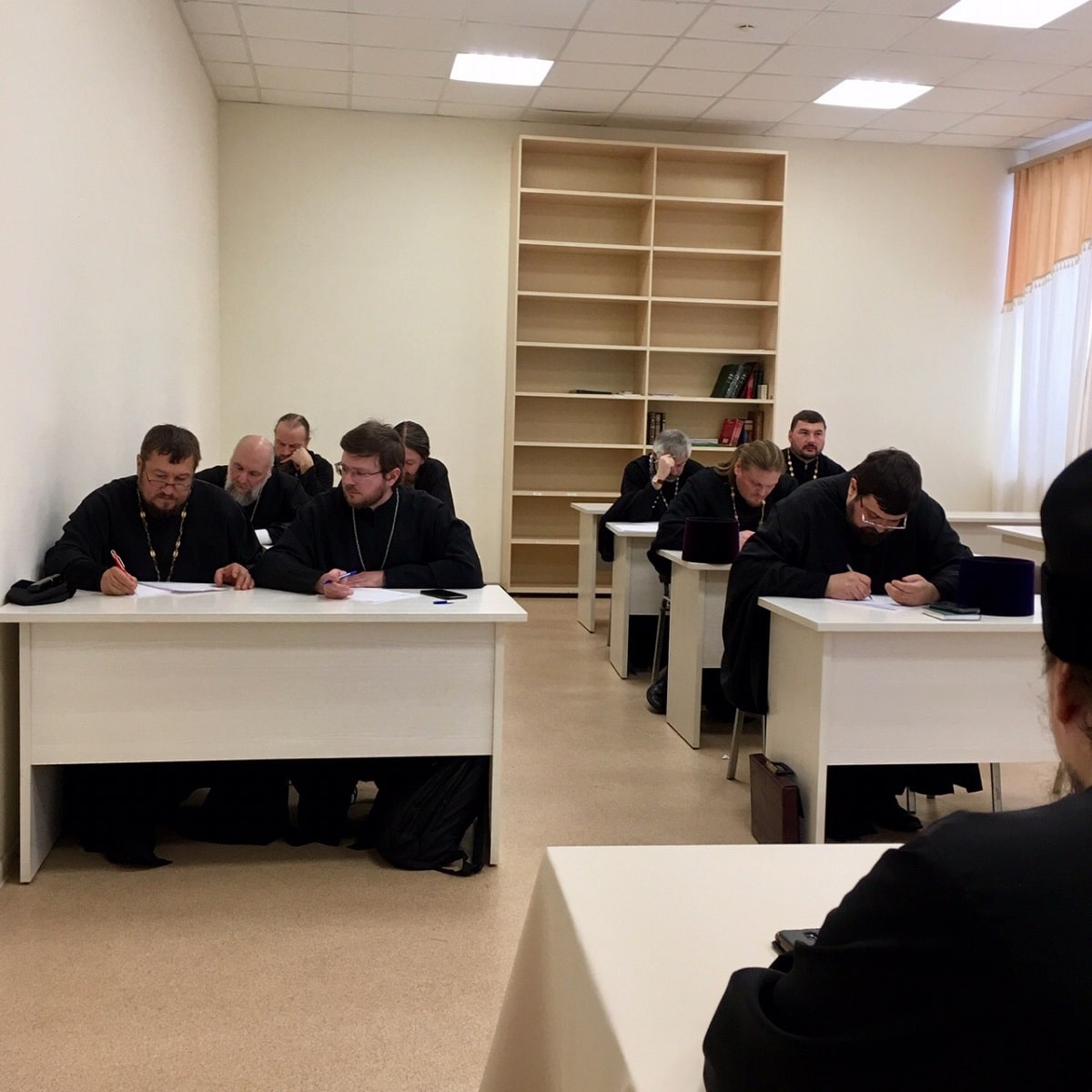 6 декабря 2019 года началась сессия на заочном отделении Саранской духовной семинарии
