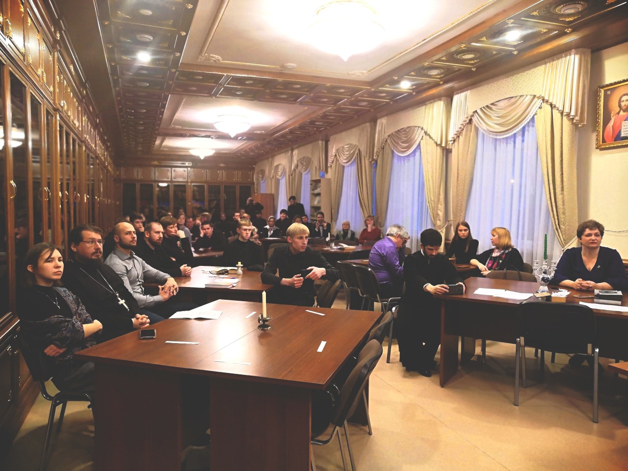 Встреча в литературной гостиной музейно-библиотечного комплекса Саранской Духовной семинарии