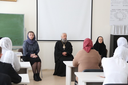 21 января митрополит Зиновий встретился с учащимися Саранской духовной семинарии