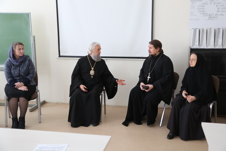 21 января митрополит Зиновий встретился с учащимися Саранской духовной семинарии
